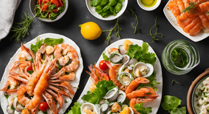 what to serve with seafood salad