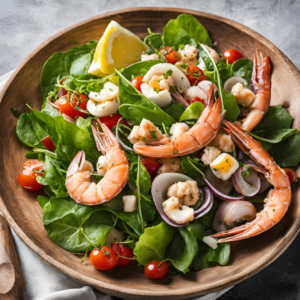 what to serve with seafood salad