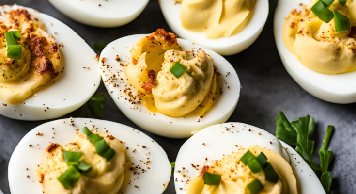 Deviled Eggs Air Fryer