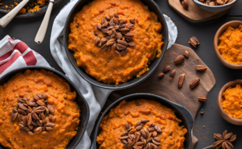 Spicy sweet potato casserole